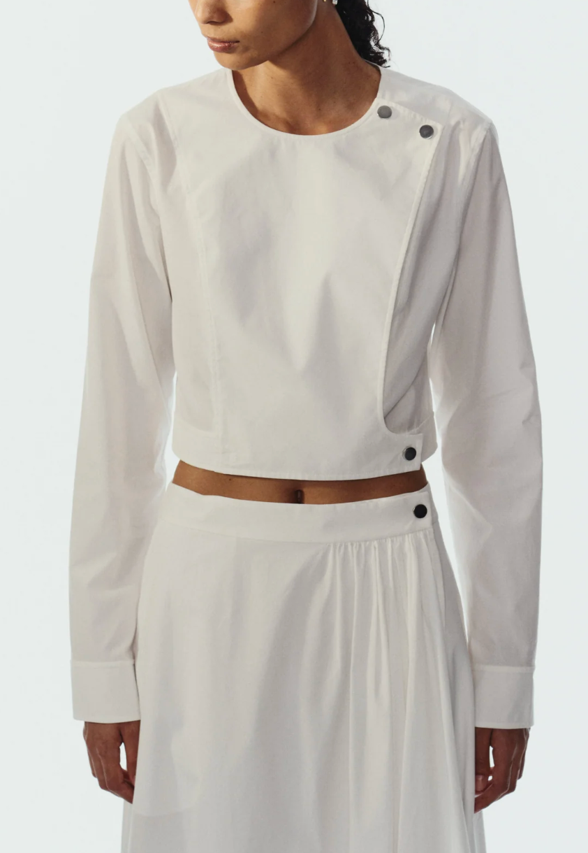ZIGGY POPLIN BLOUSE