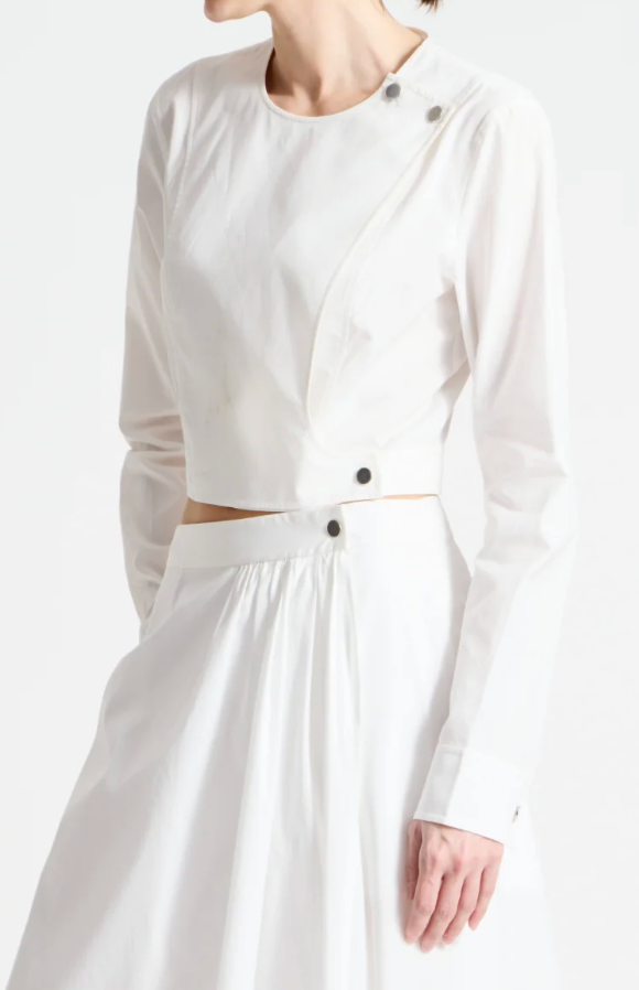 ZIGGY POPLIN BLOUSE