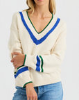 VENUS V NECK SWEATER