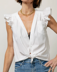 OLIVIA BLOUSE WHITE