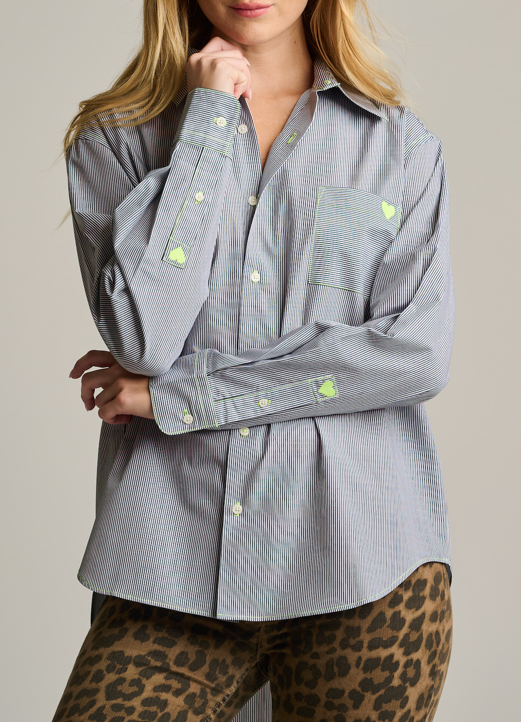 STRIPE IT TO ME BLOUSE