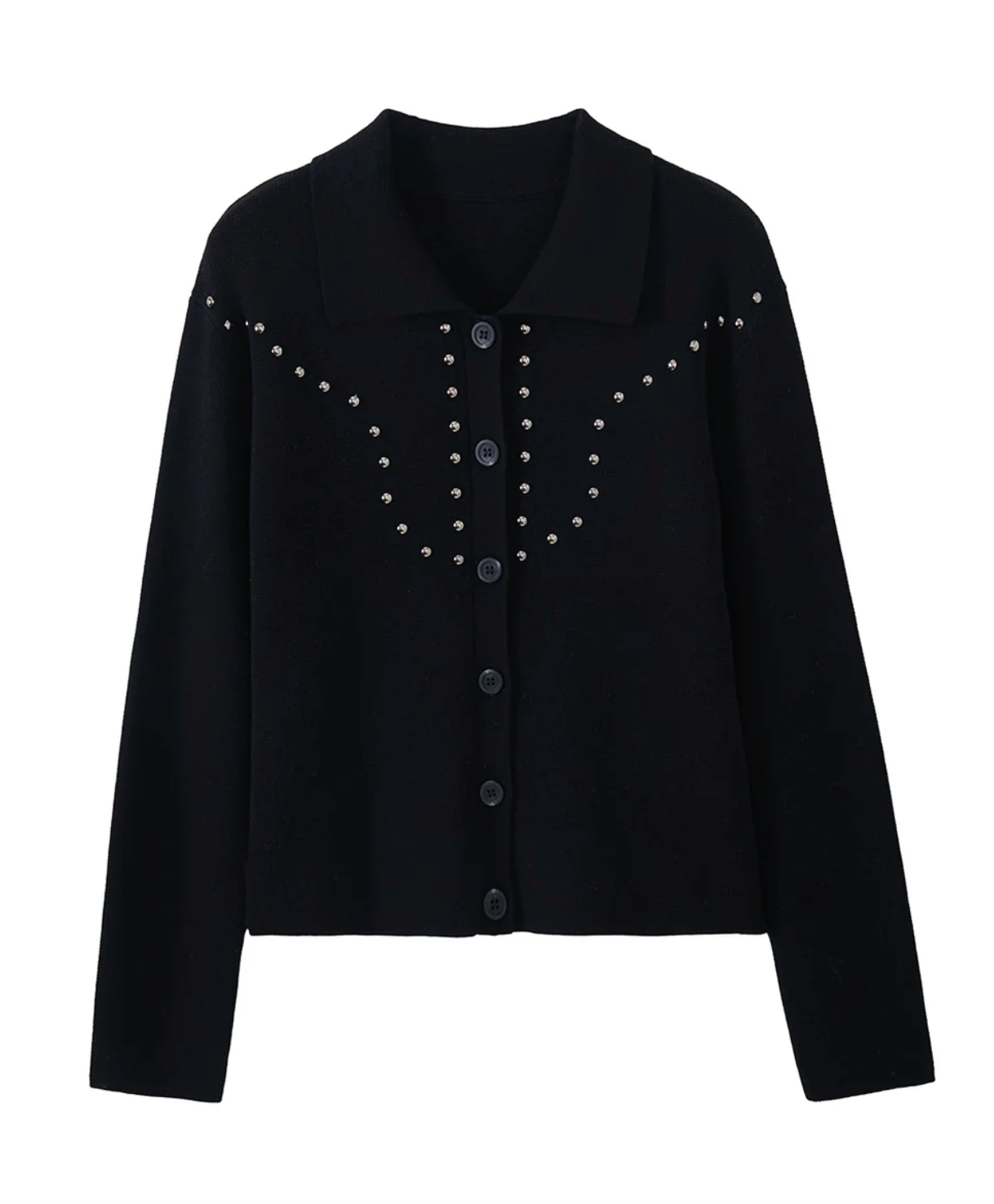 THERESA COLLAR KNIT JACKET
