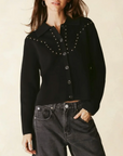 THERESA COLLAR KNIT JACKET