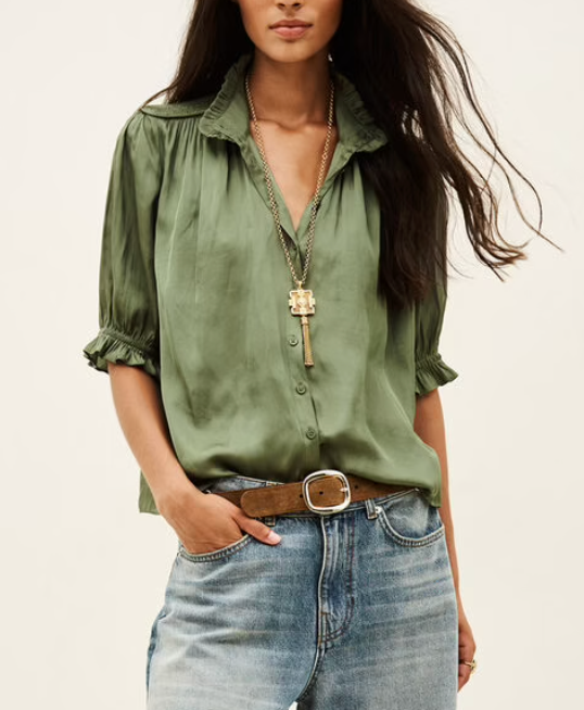 TURTLE NECK BLOUSE