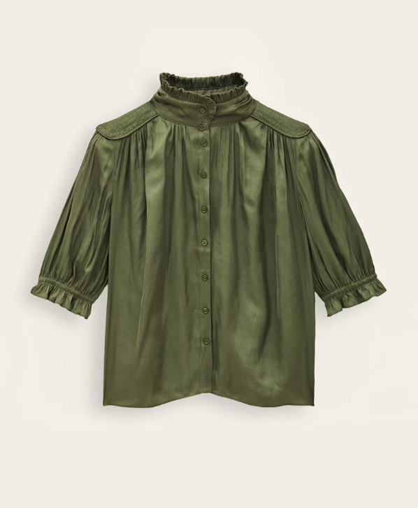 TURTLE NECK BLOUSE