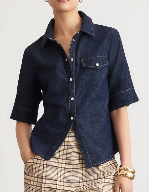 WINSTOP DENIM TOP