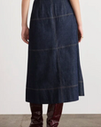 HUDLEY DENIM SKIRT