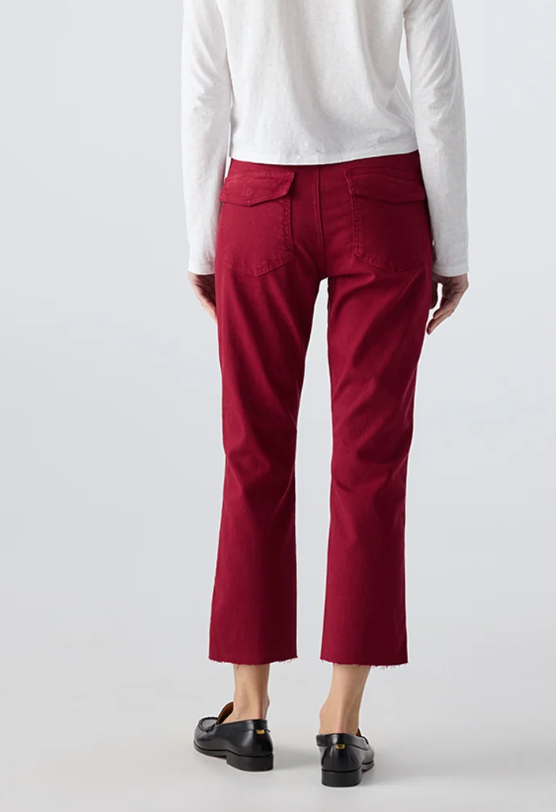EASY ARMY TROUSER PINOT