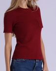 FRAYED BOUCLE CREW