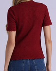 FRAYED BOUCLE CREW