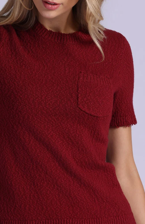 FRAYED BOUCLE CREW