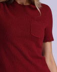 FRAYED BOUCLE CREW