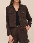 CROPPED UTILITY JACKET