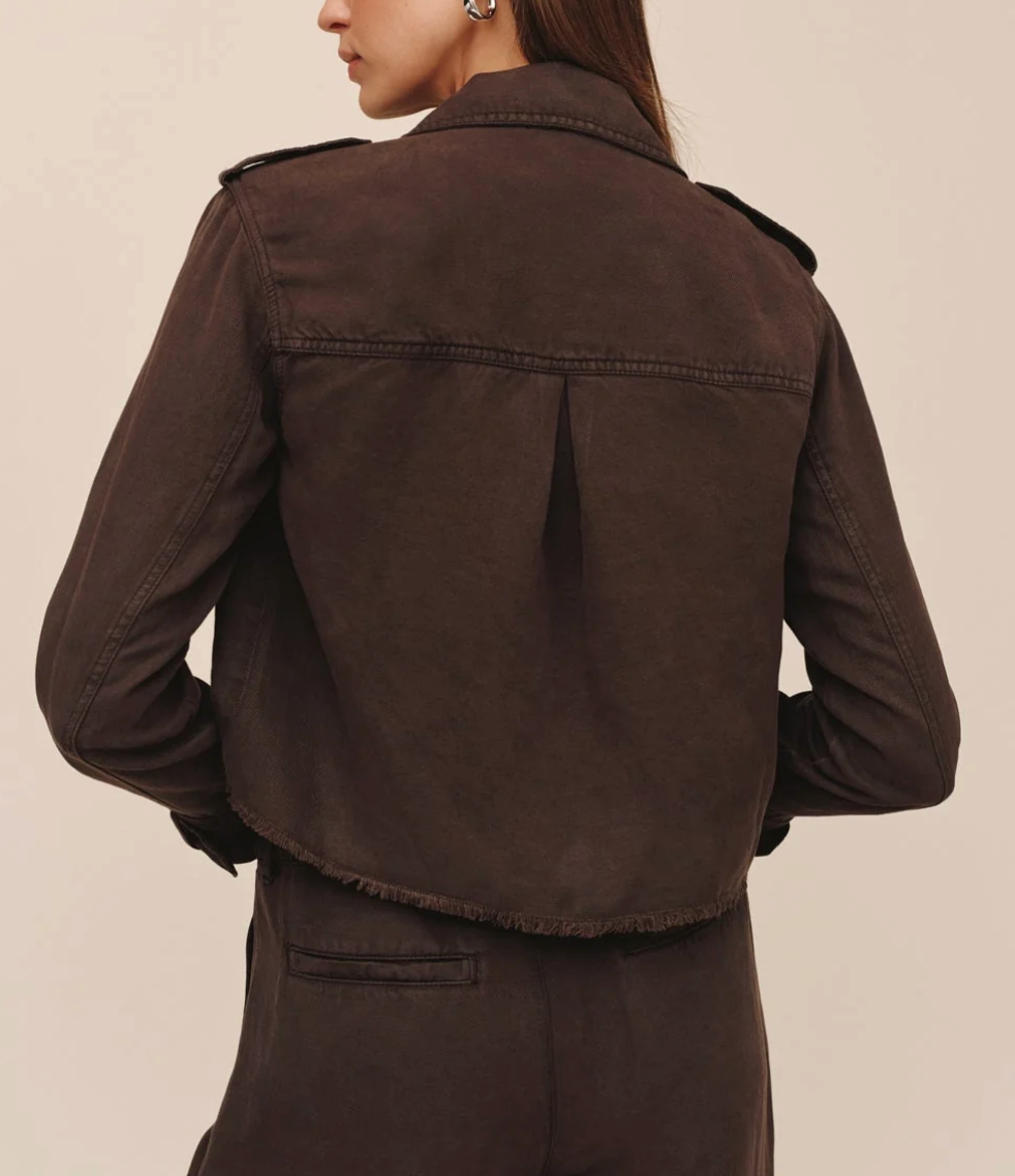 CROPPED UTILITY JACKET