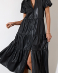 HAVANA VEGAN LEATHER DRESS
