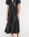 HAVANA VEGAN LEATHER DRESS