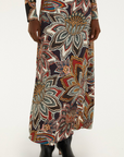 FLOWERS MAXI SKIRT