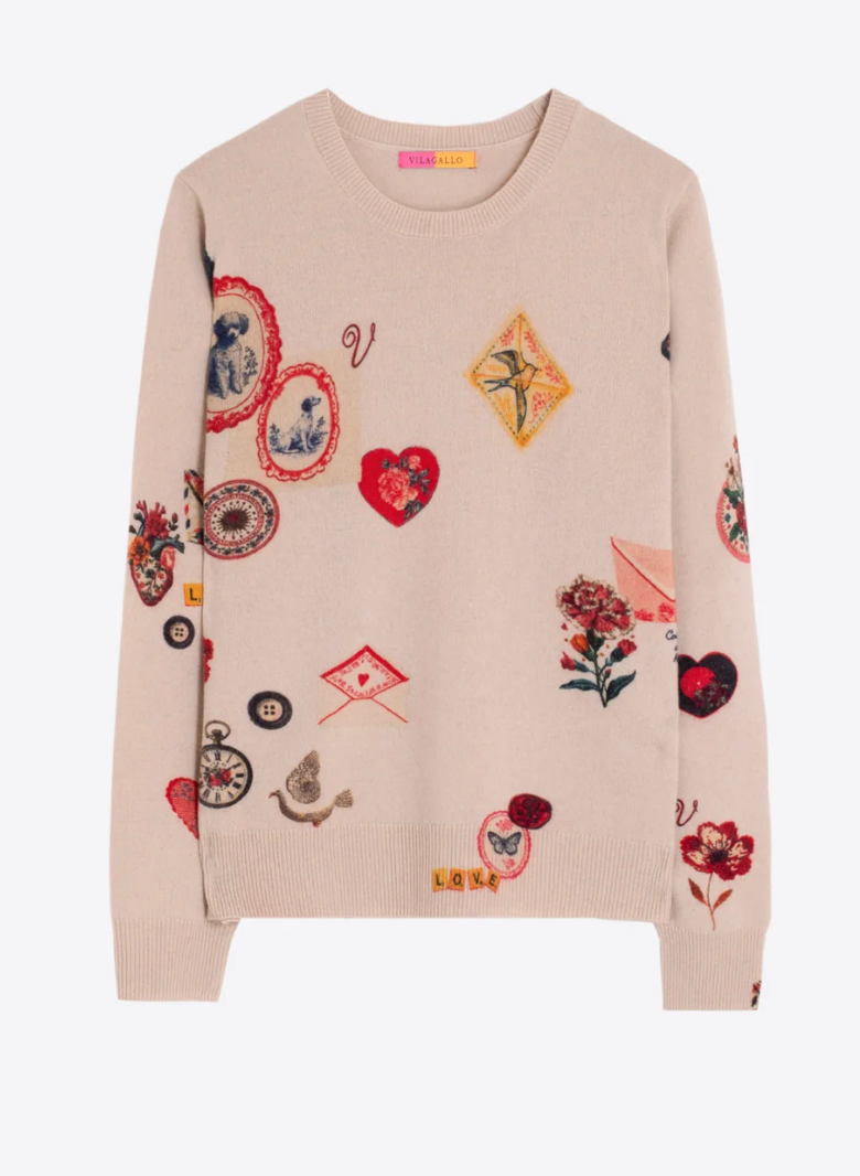 LOVE JERSEY SWEATER