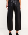 MALLIS COATED BOW-LEG JEAN