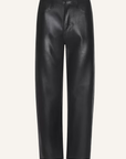 MALLIS COATED BOW-LEG JEAN