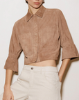 CAROLINAS SUEDE JACKET