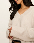 VANNA V NECK SWEATER