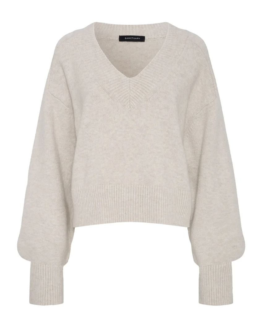 VANNA V NECK SWEATER