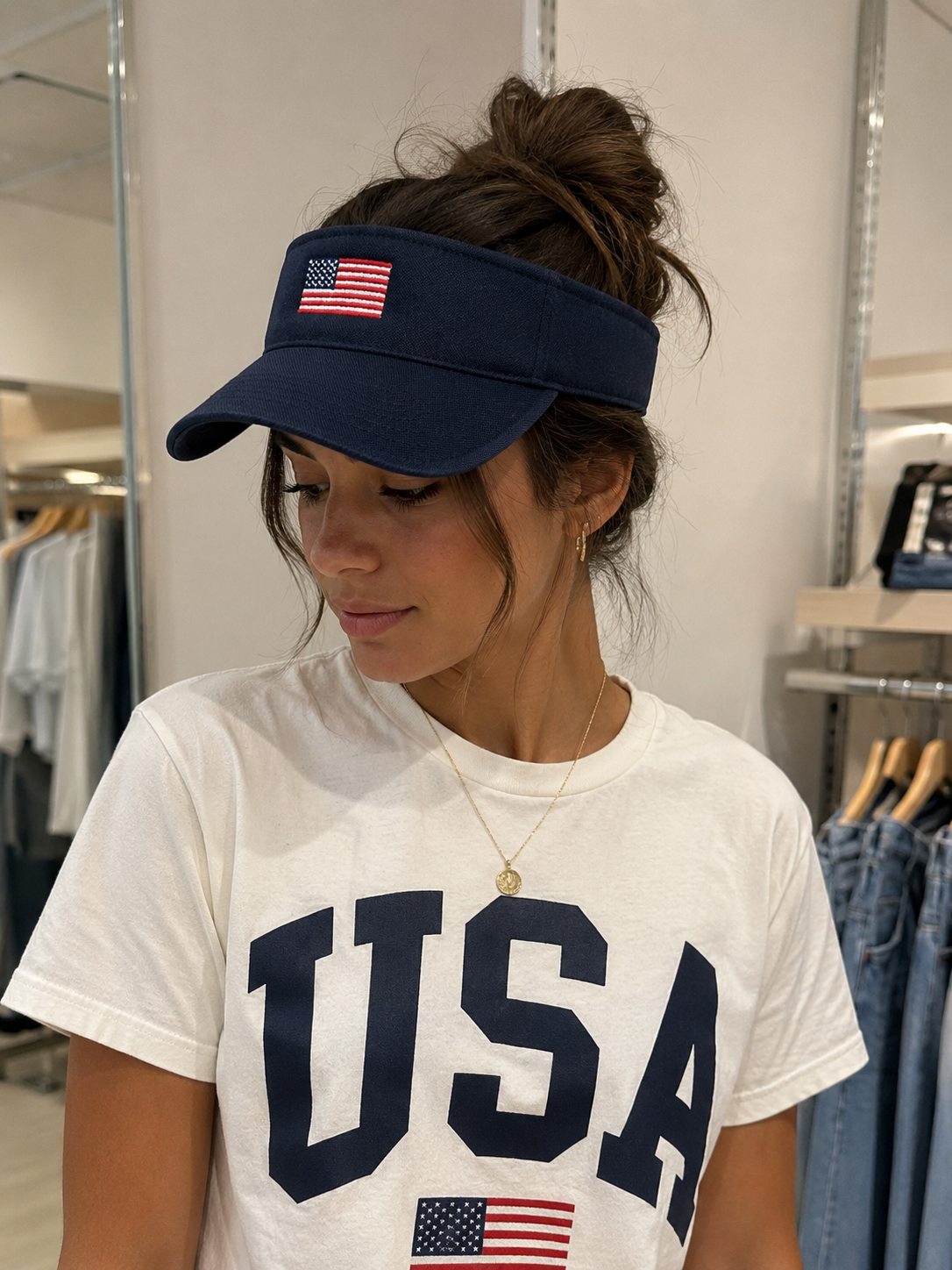1776 AND USA VISORS