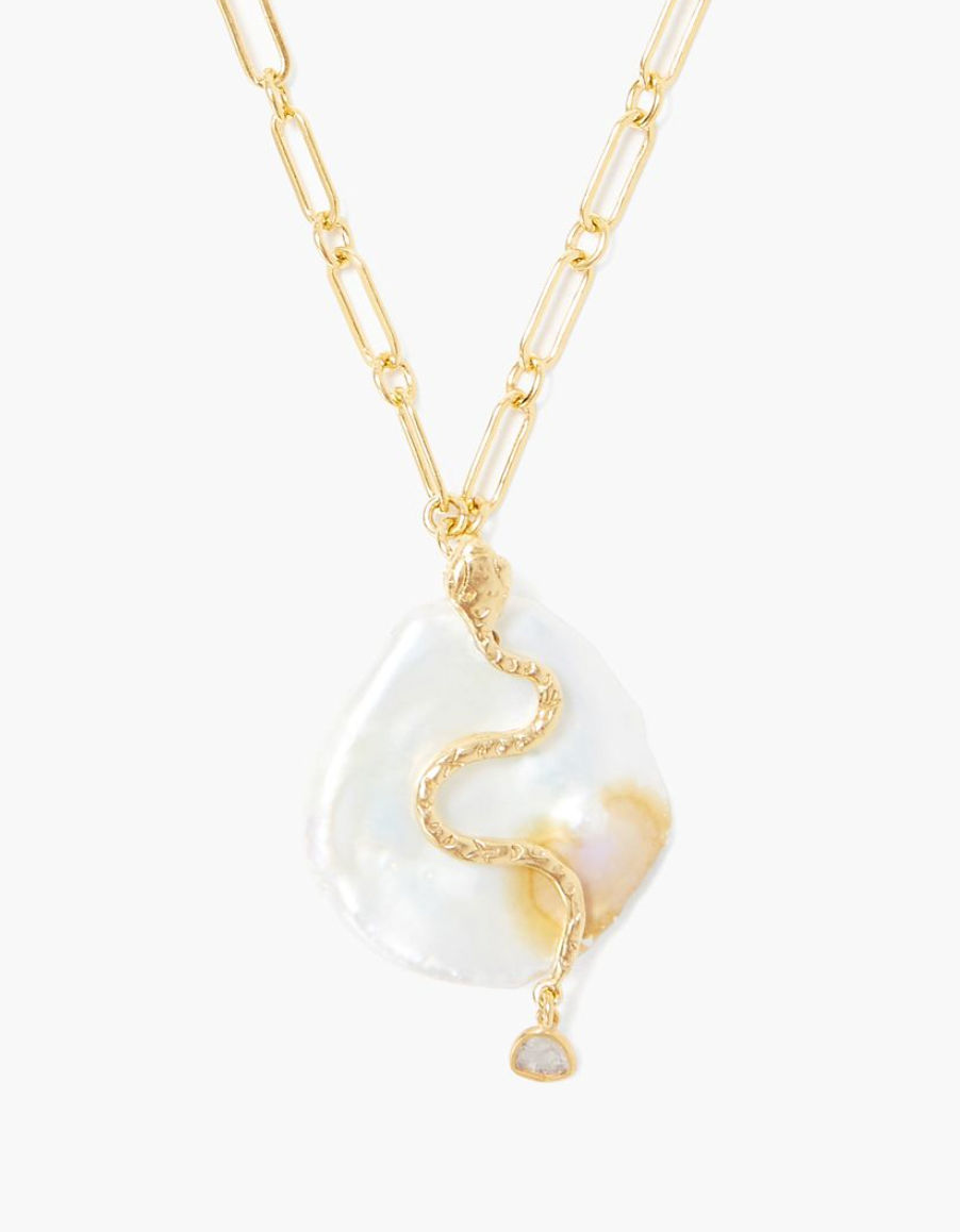 Gold Serpent Necklace
